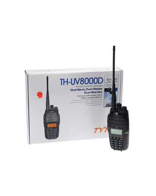 جهاز لاسلكي TYT UV-8000D المطور 10 واط - بطارية Type-C