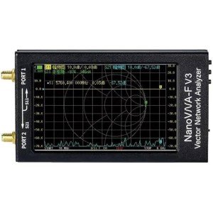 NANO VNA-F V3 محلل الشبكات المتجهي المحمول (1 ميجاهرتز – 6 جيجاهرتز، 801 نقطة مسح) NANO VNA-F V3 محلل الشبكات المتجهي المحمول (1 ميجاهرتز – 6 جيجاهرتز، 801 نقطة مسح)