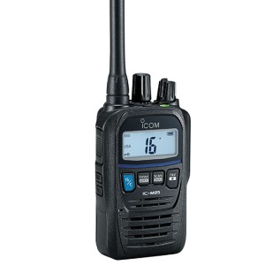 ايكوم لاسلكي بحري يدوي مصرح من هيئة الاتصالات  ICOM IC-M85 VHF MARINE