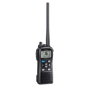 ايكوم لاسلكي بحري يدوي مصرح من هيئة الاتصالات  ICOM IC-M73 VHF MARINE