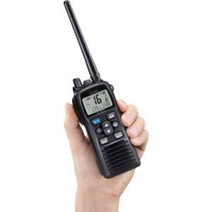 ايكوم لاسلكي بحري يدوي مصرح من هيئة الاتصالات  ICOM IC-M73 VHF MARINE