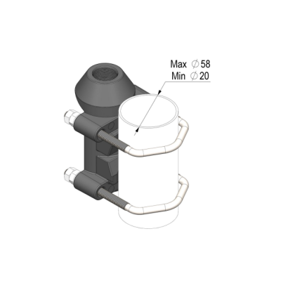 محول تركيب هوائي AC Antennas N275F محول تركيب هوائي AC Antennas N275F