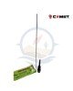 هوائي COMET CA-2X4SR Black ثنائي النطاق واسع النطاق VHF/UHF للسيارات هوائي COMET CA-2X4SR Black ثنائي النطاق واسع النطاق VHF/UHF للسيارات