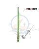 هوائي COMET GP-5 ثنائي النطاق VHF/UHF لمحطات القاعدة 144/430MHz هوائي COMET GP-5 ثنائي النطاق VHF/UHF لمحطات القاعدة 144/430MHz