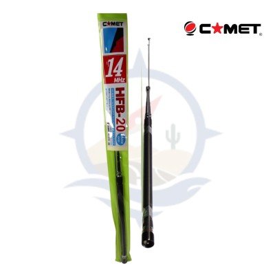 هوائي COMET HFB-20 أحادي النطاق 14MHz (20 متر) للسيارات – HF Mobile Antenna هوائي COMET HFB-20 أحادي النطاق 14MHz (20 متر) للسيارات – HF Mobile Antenna