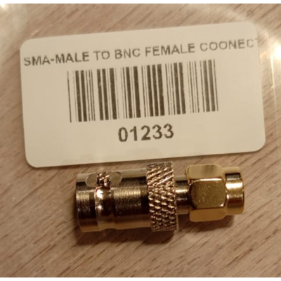 محول موصل SMA ذكر إلى BNC أنثى محول موصل SMA ذكر إلى BNC أنثى