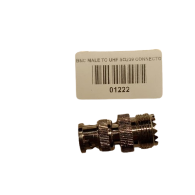 محول BNC ذكر إلى UHF أنثى (SO-239)