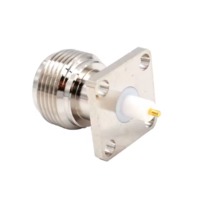 موصل N أنثى (تثبيت على اللوحة الإلكترونية PCB) موصل N أنثى (تثبيت على اللوحة الإلكترونية PCB)