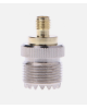 محول موصل SMA أنثى إلى UHF أنثى (SO-239) محول موصل SMA أنثى إلى UHF أنثى (SO-239)