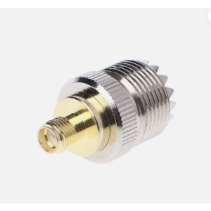 كونكتور تي واي تي يدوي لقاعدة السيارة SMA أنثى إلى UHF أنثى (SO-239)