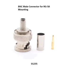 موصل BNC ذكر لـ RG-58 