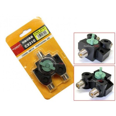 مفتاح الكابل المحوري Diamond CX210A (ثنائي الاتجاه)