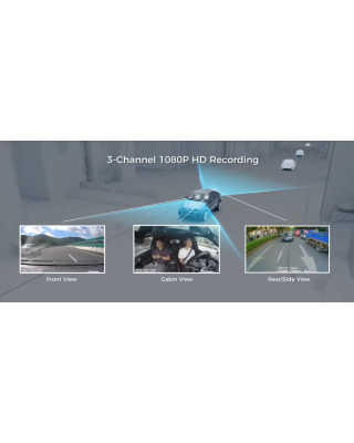 داش كام بالذكاء الاصطناعي JIMI JC-371 AI Dash Cam - كاميرا مركبة ذكية