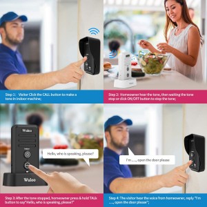 جهاز انتركوم 3قطع TODA INTERCOM T1810