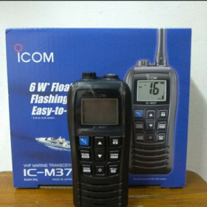  ايكوم لاسلكي بحري يدوي مصرح من هيئة الاتصالات ICOM IC-M37E VHF MARINE