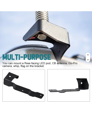 حامل سارية علم تويوتا تاكوما SADA FT-025 (يسار السائق) حامل هوائي السيارة