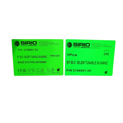 SIRIO SY 50-3 3ELEMENT TUNABLE 50-54MHZ