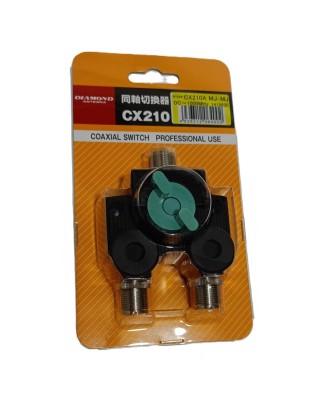 مفتاح الكابل المحوري Diamond CX210A (ثنائي الاتجاه)