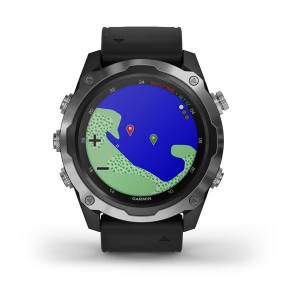 GARMIN Descent™ Mk2 Stainless Steel with Black Band