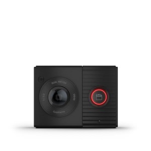 GARMIN Dash Cam™ Tandem Dual-lens Dash Cam with Two 180-degree Lenses