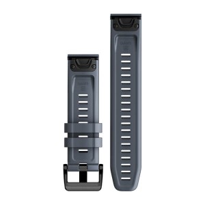 GARMIN QuickFit® 22 Watch Bands Granite Blue Silicone