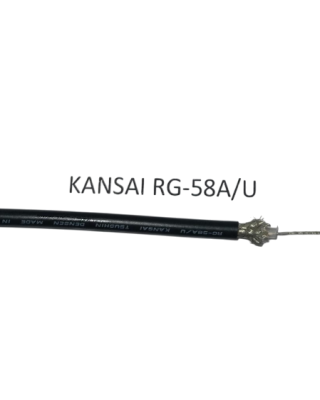  كابل KANSAI RG-58 A/U متحد المحور – كابل ترددات 50 أوم (METER)