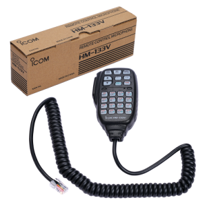  ريشة ايكوم 2300 و2100و2200و8000 الاصلية ICOM HAND MICROPHONE HM-133V MIC